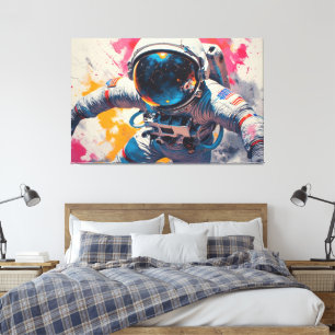 Catacombs of the Moon-5 Canvas Print