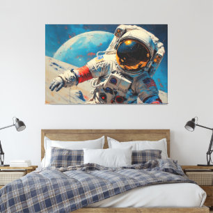Catacombs of the Moon-9 Canvas Print