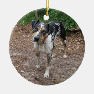 Catahoula Christmas Ceramic Tree Decoration