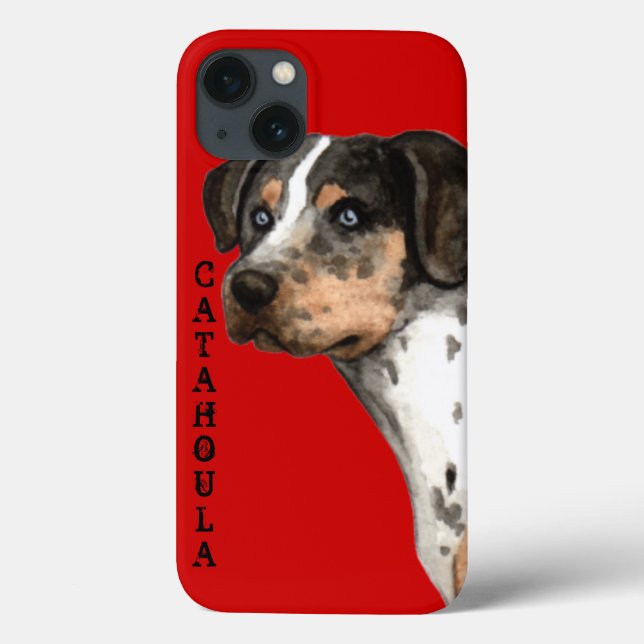 Catahoula Colour Block Case-Mate iPhone Case (Back)