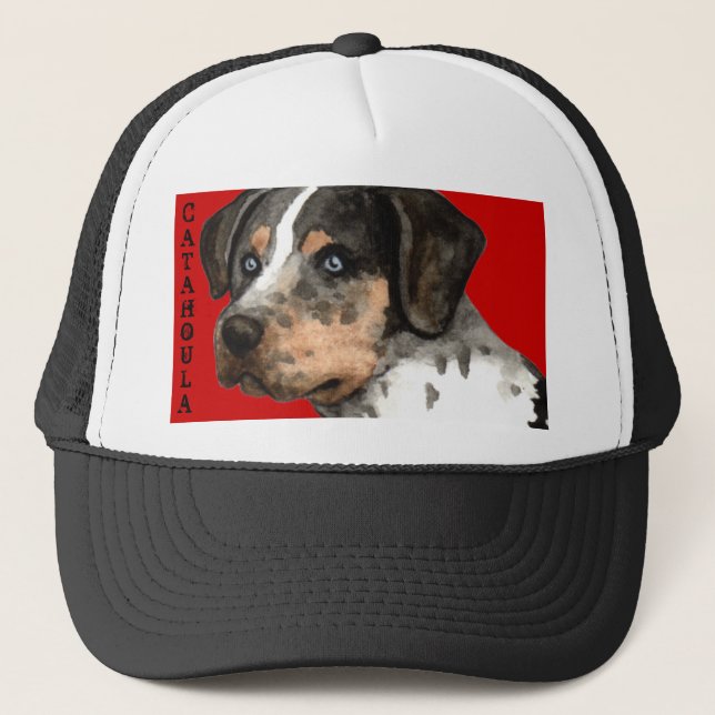 Catahoula Colour Block Trucker Hat (Front)