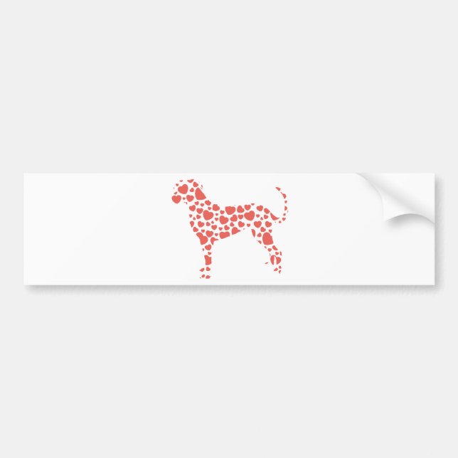 Catahoula Leopard Dog Bumper Sticker (Front)