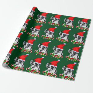 Catahoula Leopard Dog Christmas Wrapping Paper