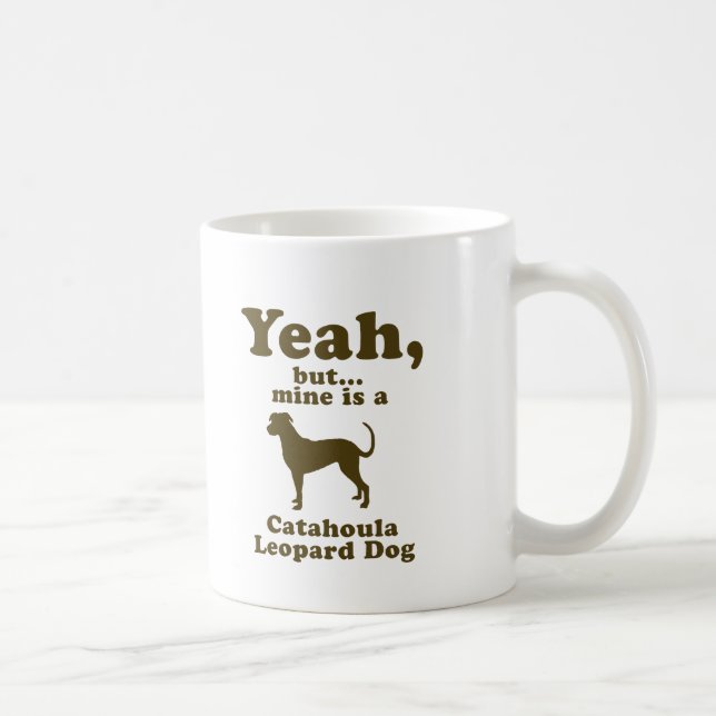 Catahoula Leopard Dog Coffee Mug (Right)