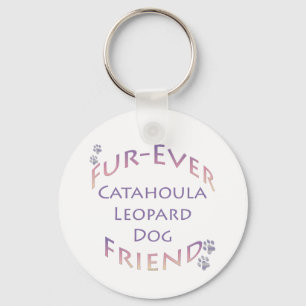 Catahoula Leopard Dog Furever Key Ring