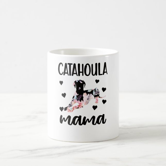 Catahoula Leopard Dog Mama Dog Lover Catahoula Mum Coffee Mug (Center)