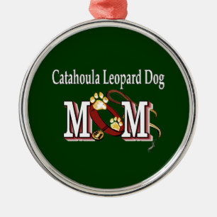 Catahoula Leopard Dog MOM Metal Tree Decoration