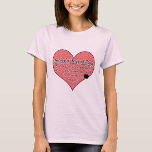 Catahoula Leopard Dog Paw Prints Humour T-Shirt