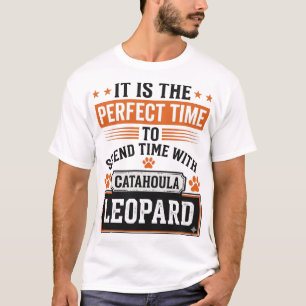 Catahoula Leopard Dog Vintage Time Shirt Design_1