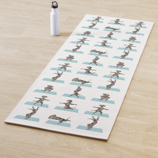 Catahoula leopard dog yoga  mat