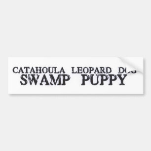 Catahoula Swamp Puppy Bumper Sticker