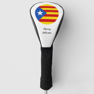 Catalan Flag, Monogrammed Golf Clubs Cover Senyera