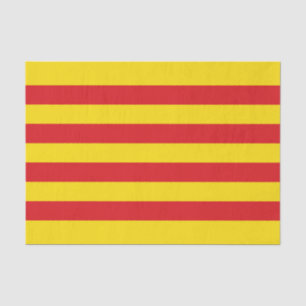 Catalan Flag Tissue Paper