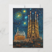 Catalan Starry Night | Gaudí Meets Van Gogh