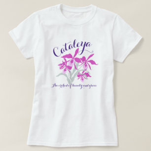 Cataleya girls C name meaning orchid shirt
