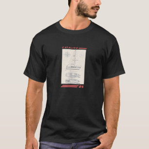 Catalina 25 Sailboat T-Shirt