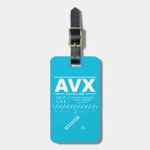 Catalina Airport AVX Luggage Tag