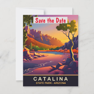 Catalina Arizona Desert Wedding Invitation