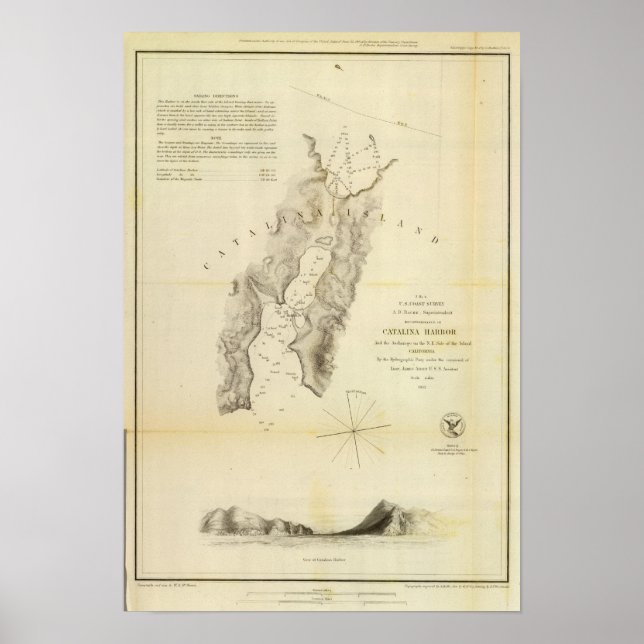 Catalina Harbour Poster (Front)