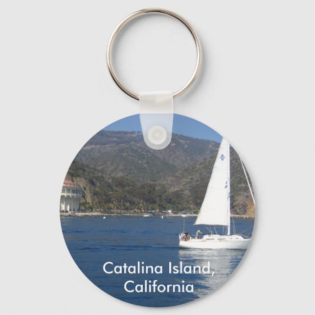 Catalina Island, California Key Ring (Front)