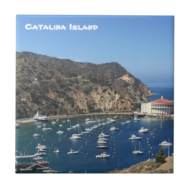 CATALINA ISLAND CERAMIC TILE (Front)
