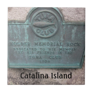 CATALINA ISLAND CERAMIC TILE CATALINA TUNA CLUB