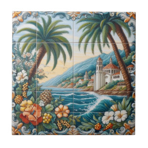 Catalina Island Decorative Tile-1 Tile