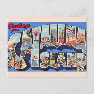 Catalina Island Greeting Postcard