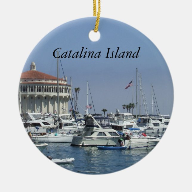 Catalina Island Ornament (Front)