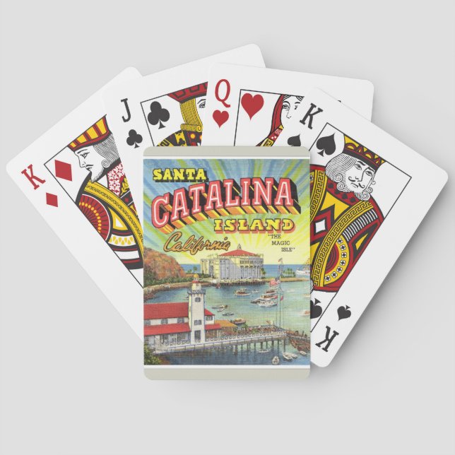 Catalina Island Playing Cards (Back)