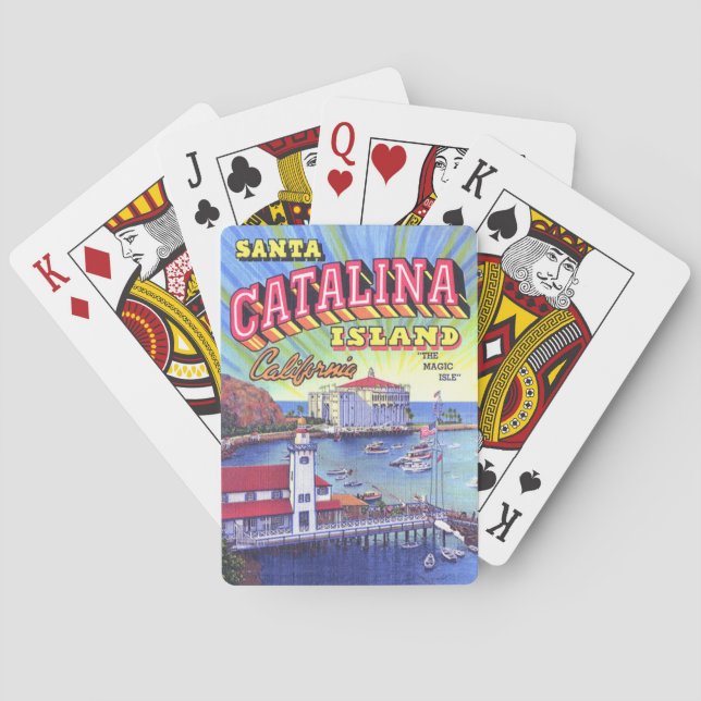 Catalina Island Playing Cards (Back)