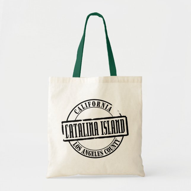 Catalina Island Title Tote Bag (Front)