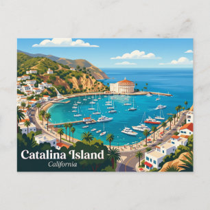 Catalina Island USA Postcard