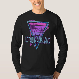 Catalina Island Vacation Vaporwave Aesthetic T-Shirt