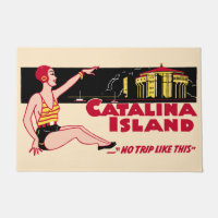 Catalina Island Vintage Casino Travel Poster
