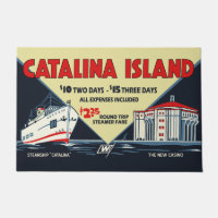 Catalina Island Vintage Casino Travel Poster