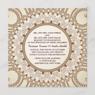Catalina Lace Wedding Invitation