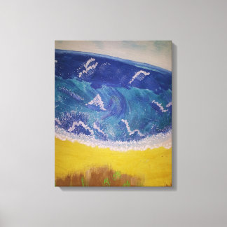 Catalina Sea 2 of 2 in a series Canvas Print