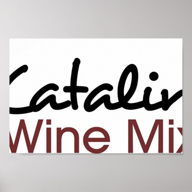 Catalina Wine Mixer Poster (Front)
