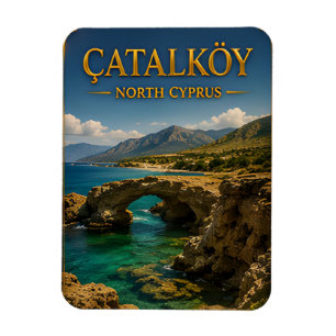 Catalkoy North Cyprus Mediterranean Escape Magnet