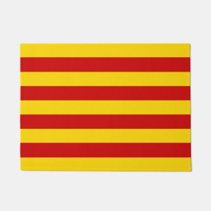 Catalonia Flag & Catalan - La Senyera fashion Doormat
