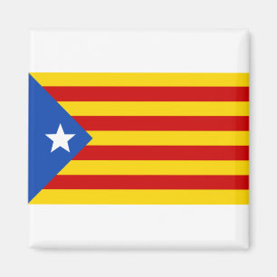 catalonia flag magnet