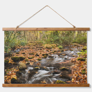 Cataloochee Creek NC Great Smoky Mountains Hanging Tapestry