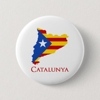 catalunya 6 cm round badge