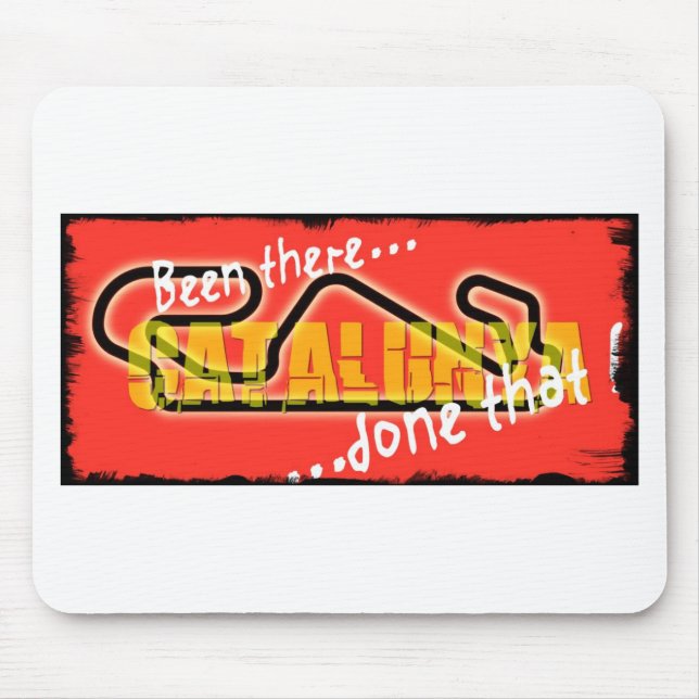 Catalunya - been there mouse mat (Front)