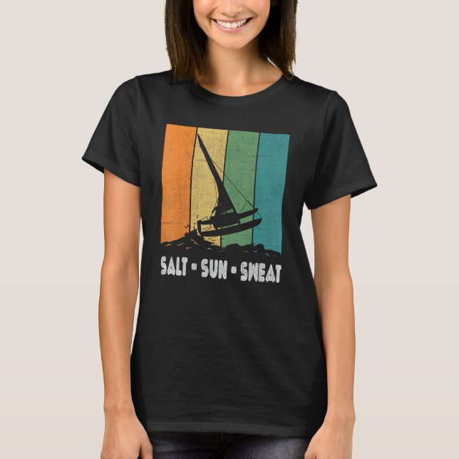 Catamaran Boat Sailing 2 T-Shirt (Front)