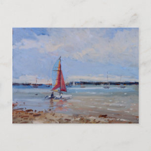 Catamaran Brittany Postcard