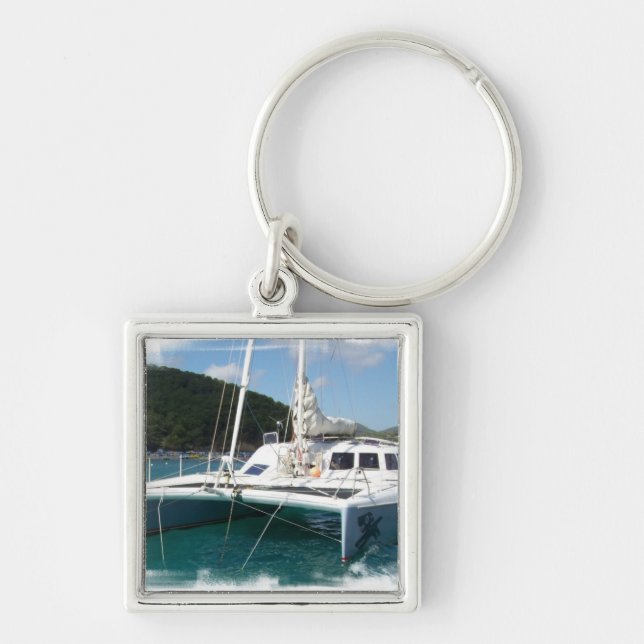 Catamaran Keychain (Front)
