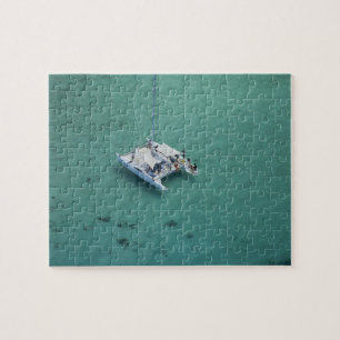 Catamaran, Mamanuca Islands, Fiji, South Pacific Jigsaw Puzzle