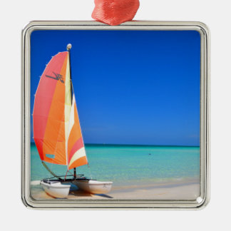 Catamaran Metal Tree Decoration